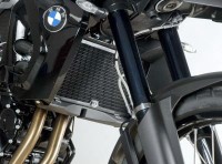 Ochranná mřížka chladiče R&G Racing BLACK - BMW F650GS ('08-), F800R ('09-), F800S, F800ST